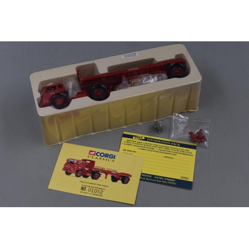 495 - Corgi Classics BRS Bedford TK platform Trailer & Pallets (22501)