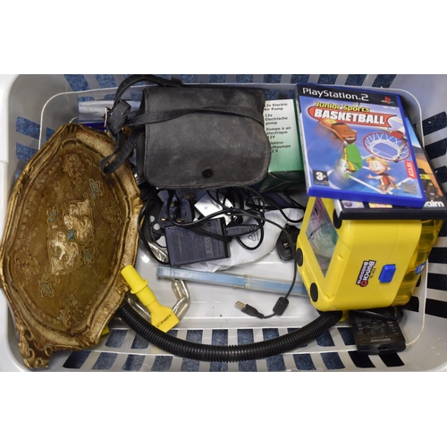 662 - Mixed Lot Including BUSH DVD Player (Powers On), ZURU BunchO Balloons Air Blower (Work When Tested) ... 