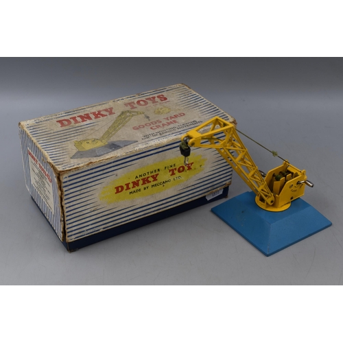 146 - Dinky Toys Vintage Goods Yard Crane No. 752 in Box