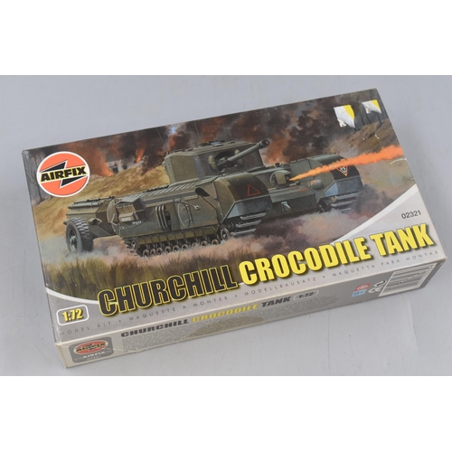 147 - Mixed Selection of Model Kits, includes Churchill Crocodile Tank, 2nd Dragon (Scots Grey) and Britis... 