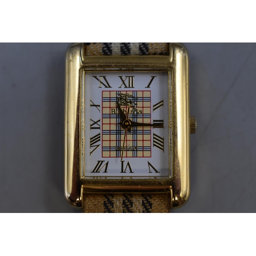 67 - Vintage Burberry London Ladies Watch