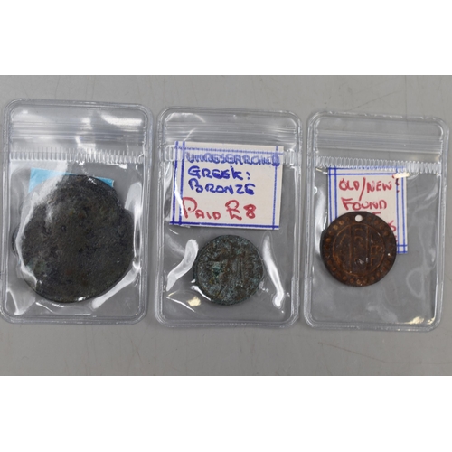 88 - Selection of Ancient Coinage, Pendant, Ring and more