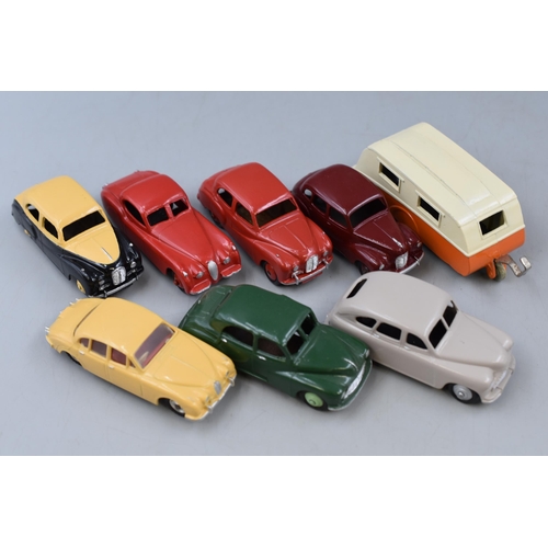 140 - Mixed Selection of Play Worn Dinky Die Cast Toys, includes x2 161 Austin Somerset, Austin Devon, Aus... 