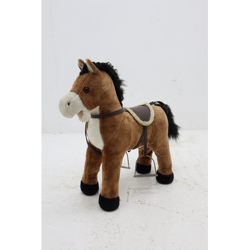 736 - Childs Brown/White Pony, approx 24