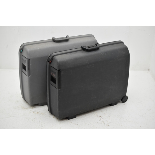 751 - Two Combination Lock Samsonite Cases, Combination Lock Working.