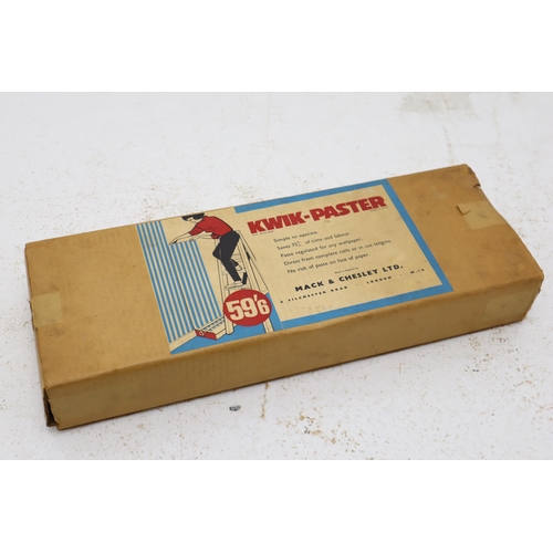 740 - Unused Boxed Vintage Mack and Chesley Ltd Kwik-Paster System