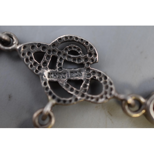 5 - Silver 925 Celtic Style Pendant Necklace