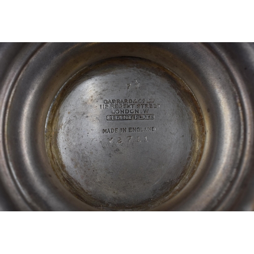 18 - A Gerrards of London Silver Plated Footed Bowl, 'Fisons Fertilizers Limited For 20 Years of Service;... 