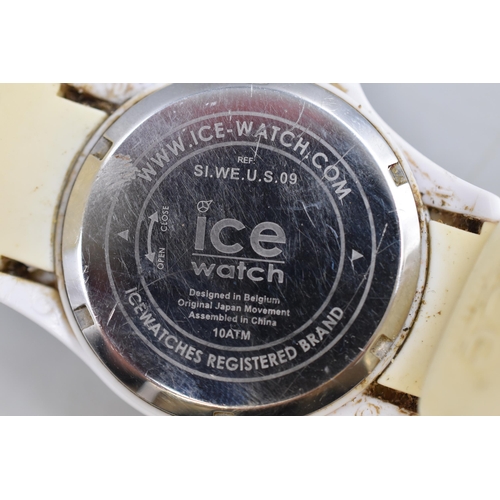 53 - ICE Watch with Rubberised Strap (Working)