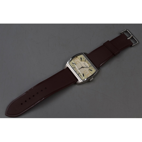 54 - fcuk Gents Watch with Rubberised Strap (Working)