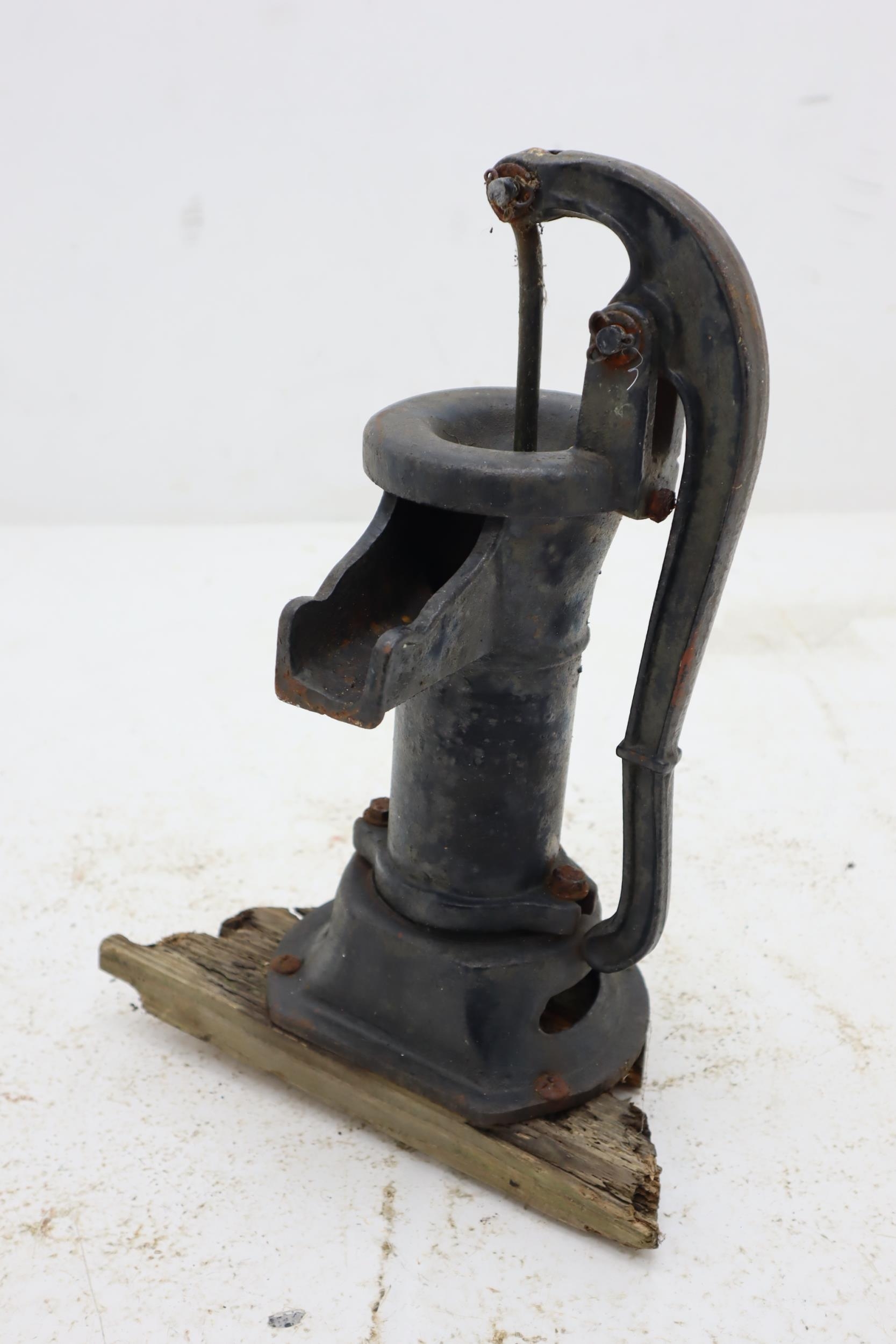 Decorative Hand Pump Garden Ornament , Can Be Attached To A Water Pump Etc. Approx 19 Inches Tall
