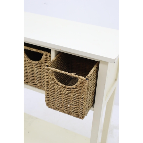 625 - Console Hallway Table Approx 25