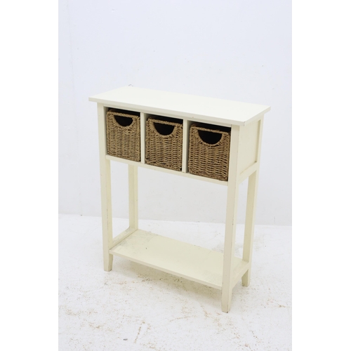 625 - Console Hallway Table Approx 25