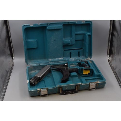 703 - Makita DFR550Z Auto-Feed Screwdriver (No Batteries and Charger)