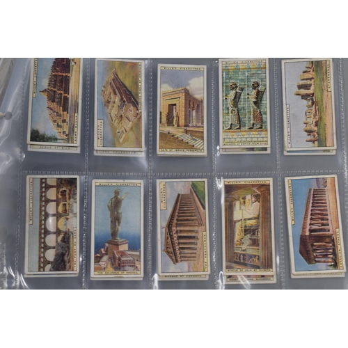 198 - A 1926 Full Set of 50 Wills 'Wonders of The Past' Cigarette Cards.