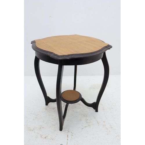 618 - Mixed Selection of Tables Including Round Coffee Table Approx 18