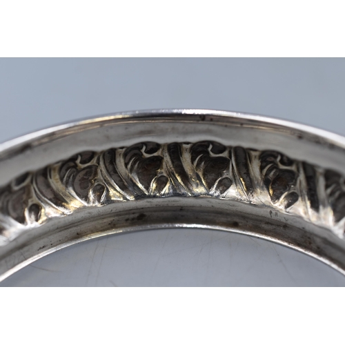 5 - Antique Silver Hallmarked Sheffield Edwardian Bangle