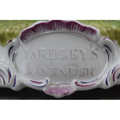 38 - An Early 20th Century Dresden Porcelain Advertising Figure For Yardleys Old English Lavender. Approx... 