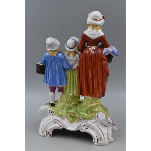 38 - An Early 20th Century Dresden Porcelain Advertising Figure For Yardleys Old English Lavender. Approx... 