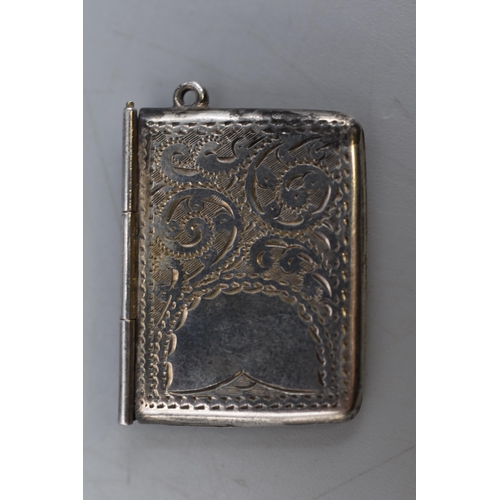 42 - Sterling Silver Stamp Envelope