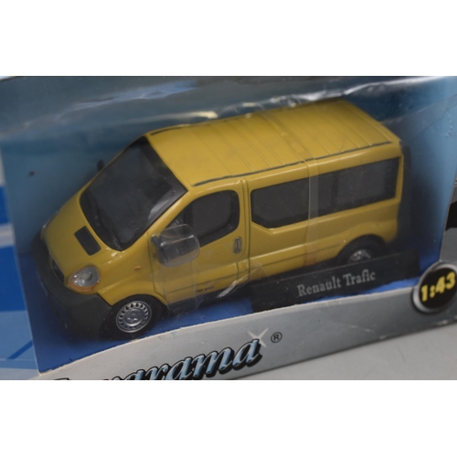 368 - Two Boxed Cararama Die-cast Collectors Vehicles to include a Mercedes-Benz Unimog and a Renault traf... 