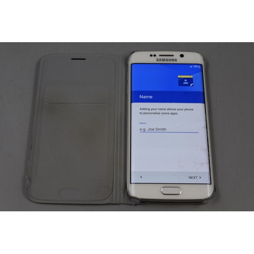 375 - Samsung Galaxy S6 Edge Appears to be working but not fully tested.