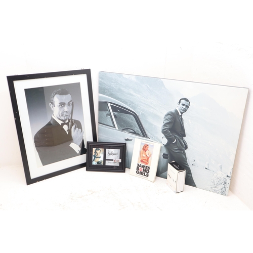 384 - A Selection of Six James Bond Items. Includes James Bond DVD Collection 1962-2015, 'The James Bond G... 