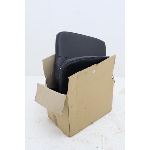 398 - Brixham Faux Leather Office Chair (In Box)