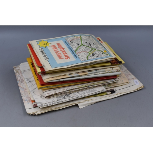 679 - Selection of Ordnance Survey, Street and Tourist Maps