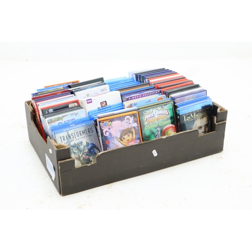 701 - Box of Mostly Childrens DVDs But Includes Victoria Wood Box Set and Some Blue Ray Films