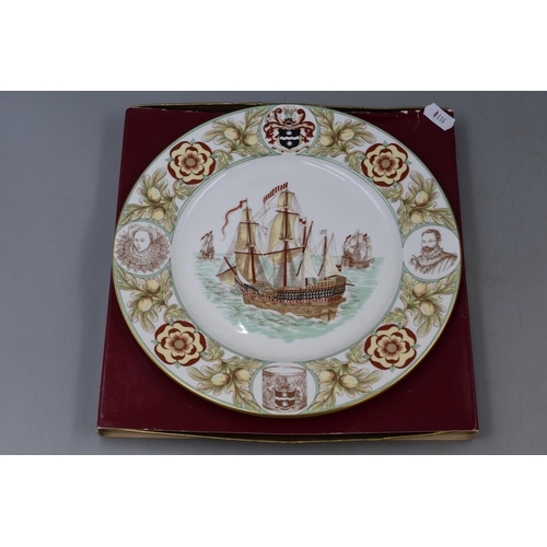 685 - Selection of 3 Wedgwood Childrens Story Collectors Plates Royal Grafton and Spode Spanish Armada pla... 