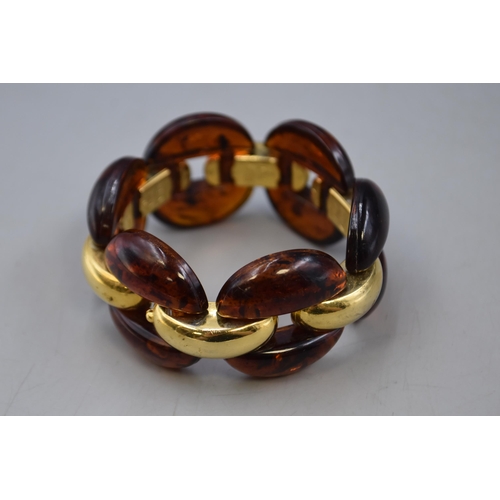 32 - Brev Pat Italian Vintage Bracelet