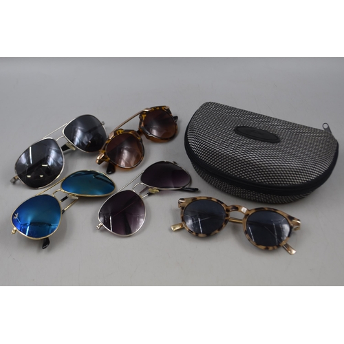 323 - Mixed Selection of Sunglasses, includes Sports Glasses in Case