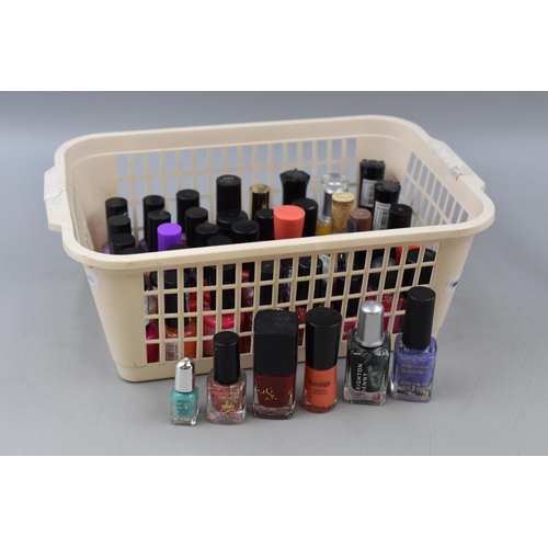 324 - Selection of Nail Colour including Max Factor, Leighton Denny, and More