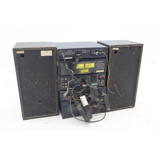 Pioneer Stereo System System including Tuner, Twin CD Player, Amplifier