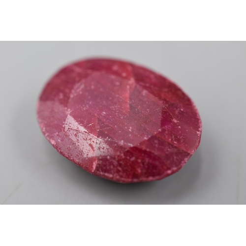 9 - EGL Certified Natural Ruby Gem Stone 46 Carat complete with Certificate