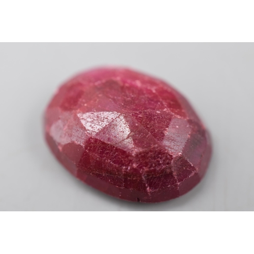 9 - EGL Certified Natural Ruby Gem Stone 46 Carat complete with Certificate