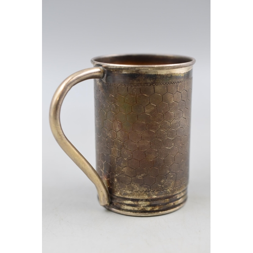 27 - Vintage Sterling Silver Drinking Cup 3.5