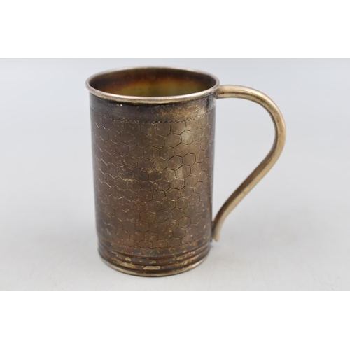 27 - Vintage Sterling Silver Drinking Cup 3.5