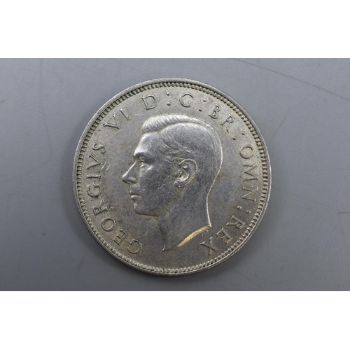 149 - A 1939 George VI UK Silver Florin.