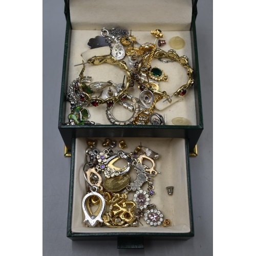 58 - A Selection of Assorted Jewellery in Two Jewellery Boxes, Includes Silver.