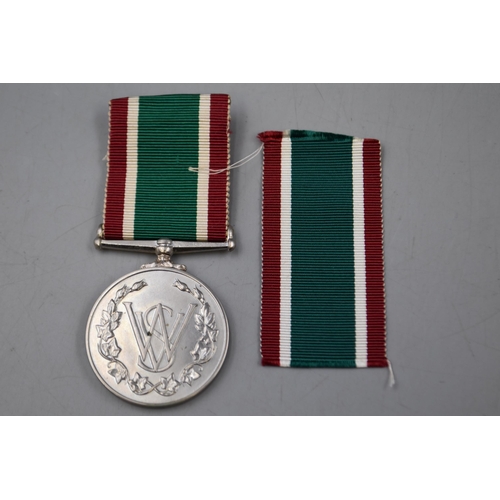 59 - Women's Voluntary Service Medal Complete with Case and Ribbon