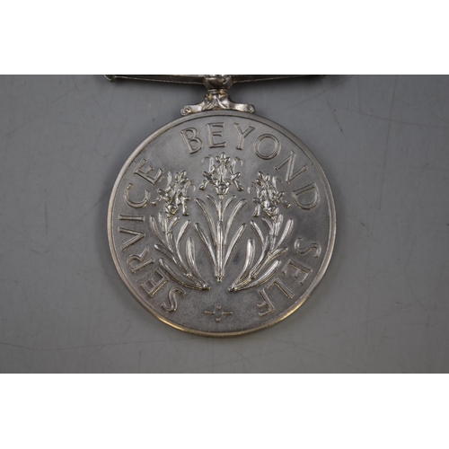 59 - Women's Voluntary Service Medal Complete with Case and Ribbon