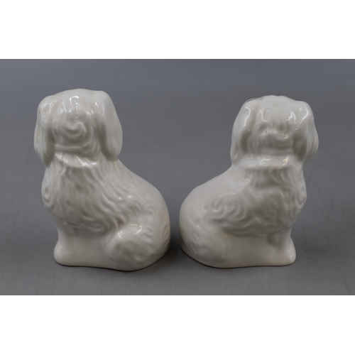 95 - A Pair of Beswick Staffordshire Dogs, Approx 3.5