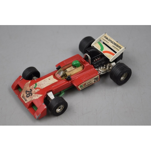 98 - A Selection of Five Die Cast Collectable Racing Cars. Includes Benetton Ford B 193, Alfa Romeo 33 SC... 