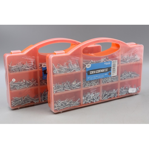 607 - Two new Screw Assortment Sets