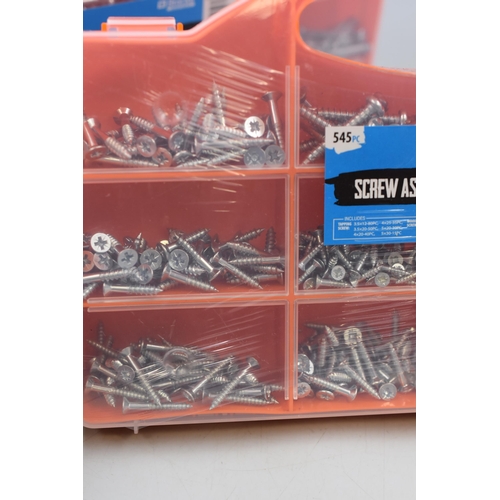 607 - Two new Screw Assortment Sets