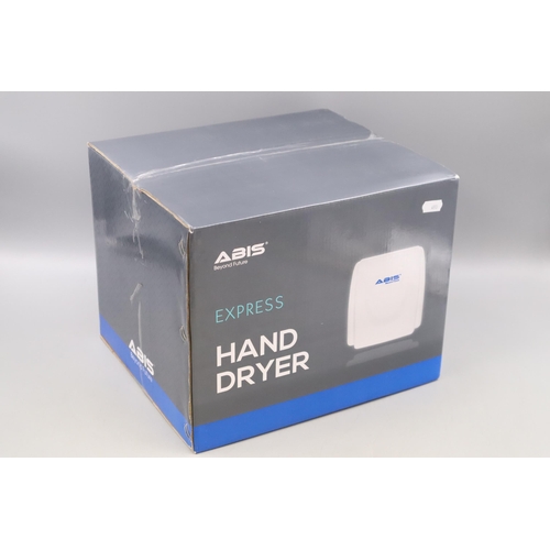 614 - New Abis Express Hand Dryer in Box