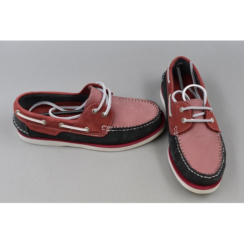 620 - Two New pairs of ladies Shoes to include a Pair of Brand New Hush Puppies Ladies Hattie Boat Shoes i... 