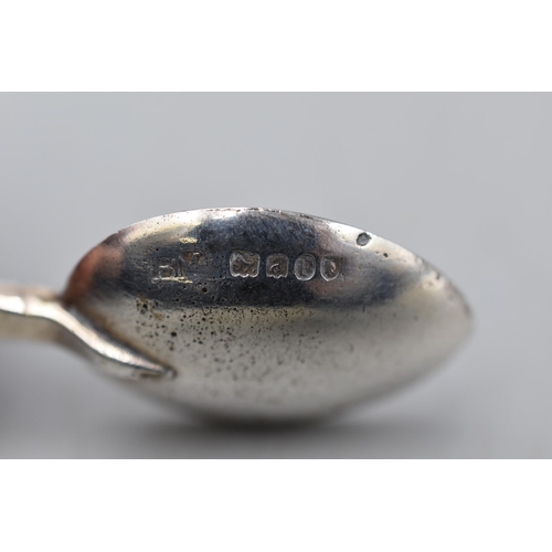 32 - Hallmarked London Victorian Silver Apostle Spoon circa 1896